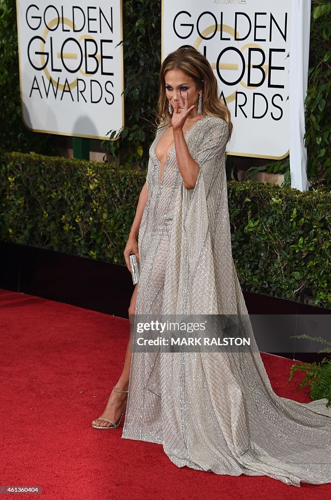 US-ENTERTAINMENT-GOLDEN-GLOBE-ARRIVALS