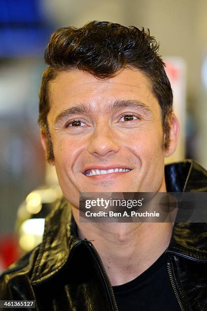 Ben Freeman attends a photocall for new musical "Happy Days" at Ed's Easy Diner on January 8, 2014 in London, England.