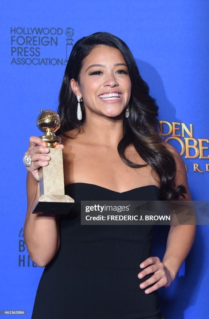 US- ENTERTAINMENT-GOLDEN-GLOBE-PRESS-ROOM