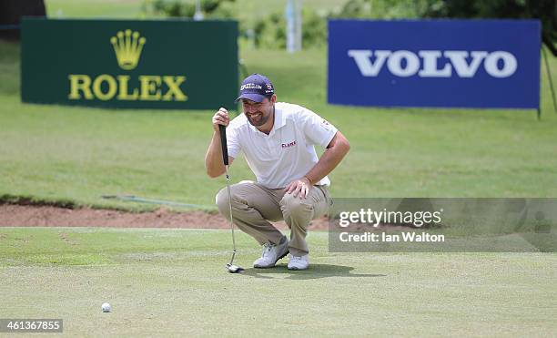 Padraig Harrington of Ireland during the Pro-Am of the 2014 Volvo Golf Champions at Durban Country Club on January 8, 2014 in Durban, South Africa.