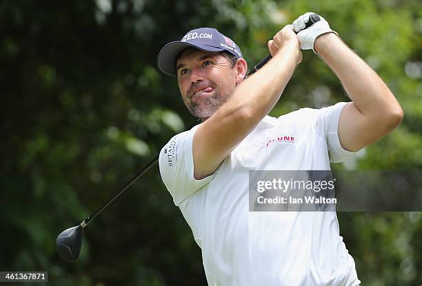 Padraig Harrington of Ireland during the Pro-Am of the 2014 Volvo Golf Champions at Durban Country Club on January 8, 2014 in Durban, South Africa.