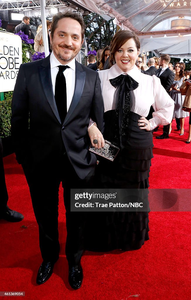 NBC's "72nd Annual Golden Globe Awards" - Red Carpet Arrivals