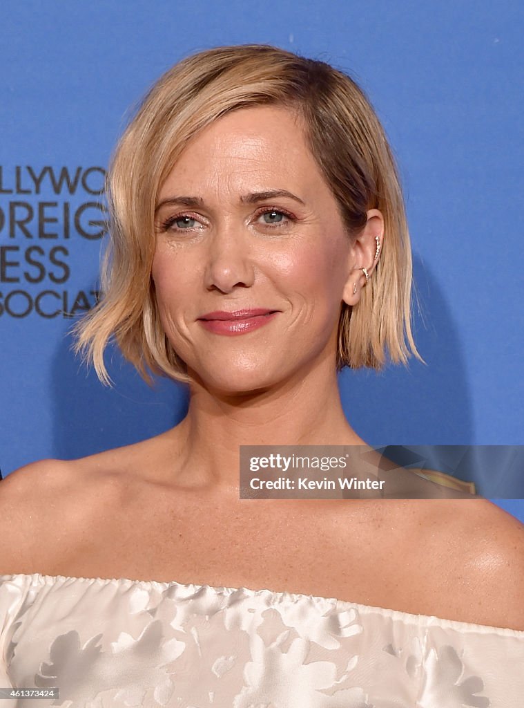 72nd Annual Golden Globe Awards - Press Room