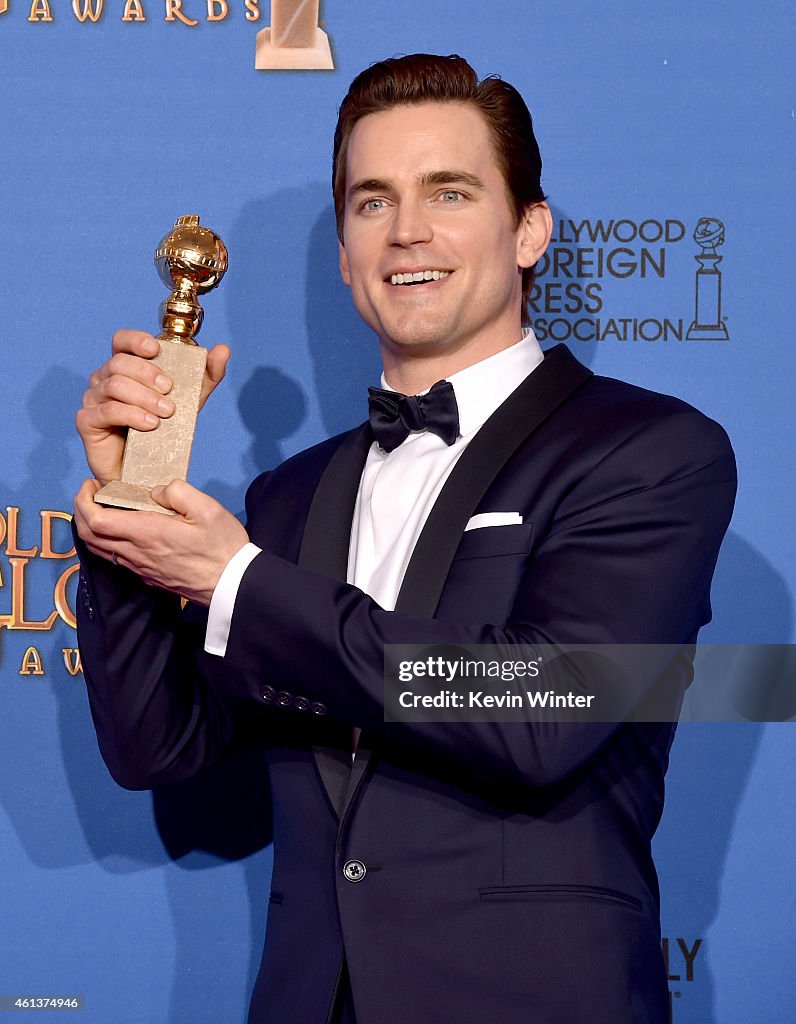 72nd Annual Golden Globe Awards - Press Room