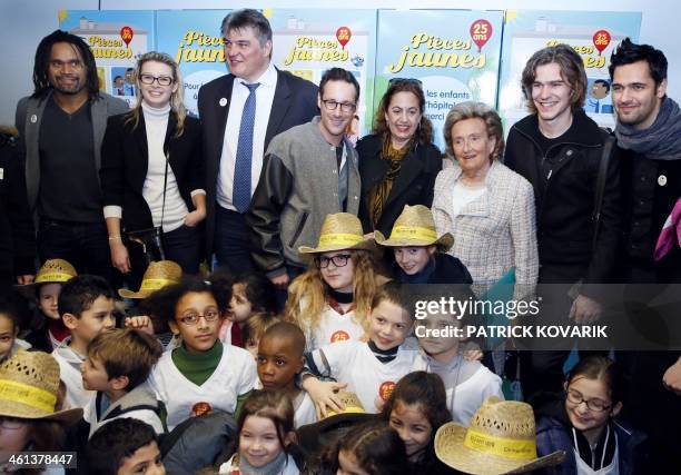 Former French football player Christian Karembeu, French TV show Masterchef's finalist Marie-Helene Mahe, French deputy and right-wing UMP party...