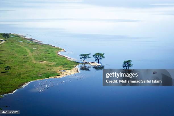 landscape of africa [lake nakuru] - lake nakuru stock pictures, royalty-free photos & images