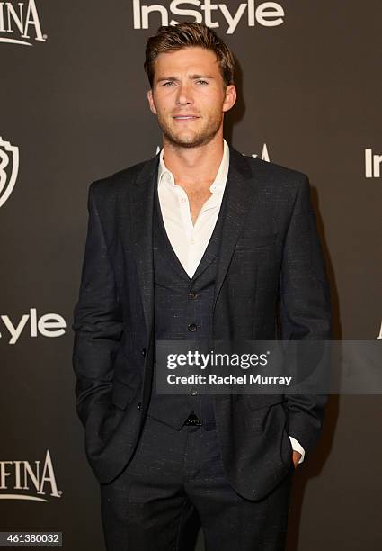 Actor Scott Eastwood attends the 2015 InStyle And Warner Bros. 72nd Annual Golden Globe Awards Post-Party at The Beverly Hilton Hotel on January 11,...