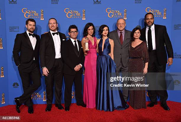 Actors Joshua Jackson, Darren Goldstein, writer/director Jeffrey Reiner, writer/producer Sarah Treem, actors Julia Goldani Telles, John Doman, Maura...