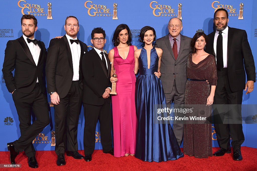 72nd Annual Golden Globe Awards - Press Room