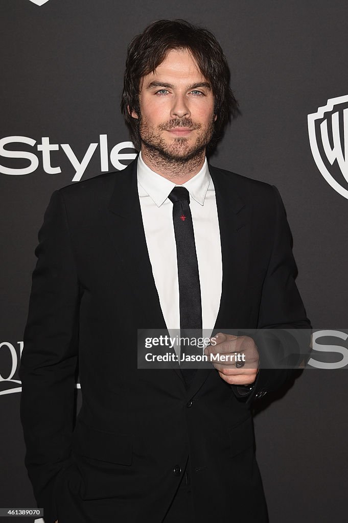 2015 InStyle And Warner Bros. 72nd Annual Golden Globe Awards Post-Party - Arrivals
