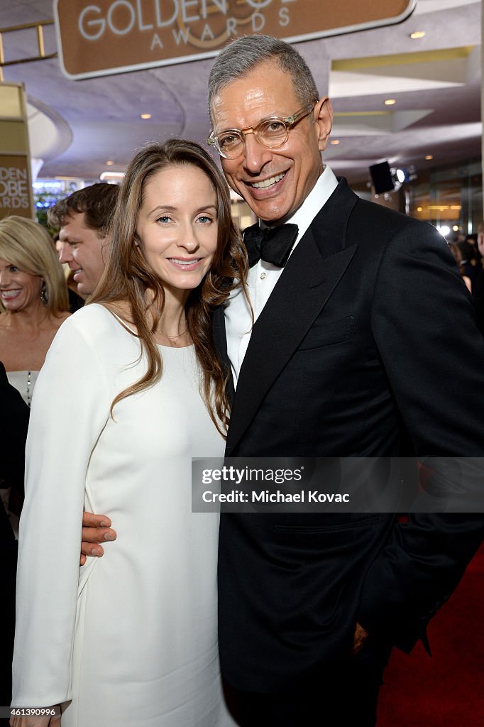 Moet & Chandon At The 72nd Annual Golden Globe Awards - Red Carpet