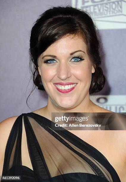 Actress Allison Tolman attends the 2015 FOX Golden Globes Party at FOX Pavilion at the Golden Globes on January 11, 2015 in Beverly Hills, California.