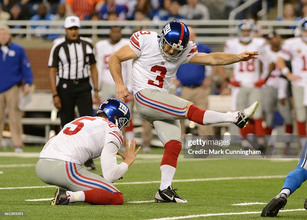 New York Giants v Detroit Lions