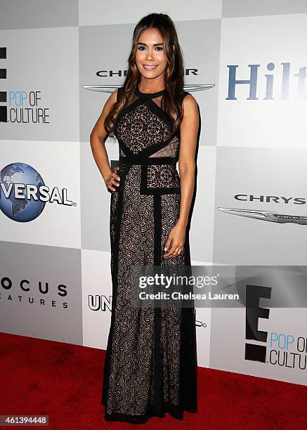 Actress Daniella Alonso attends the NBCUniversal 2015 Golden Globe Awards Party sponsored by Chrysler at The Beverly Hilton Hotel on January 11, 2015...