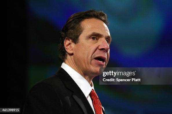 New York Governor Andrew Cuomo Gives Annual State Of State Address New York Governor Andrew Cuomo Gives Annual State Of State Address