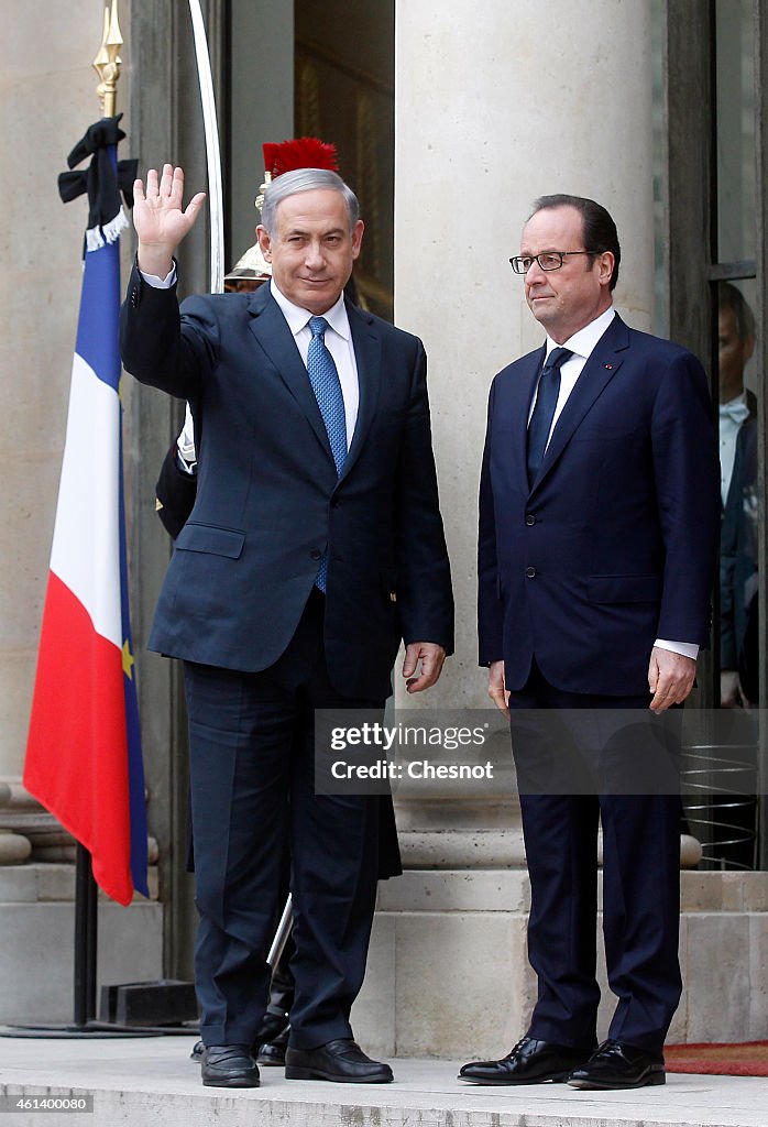 Mass Unity Rally Held In Paris Following Recent Terrorist Attacks