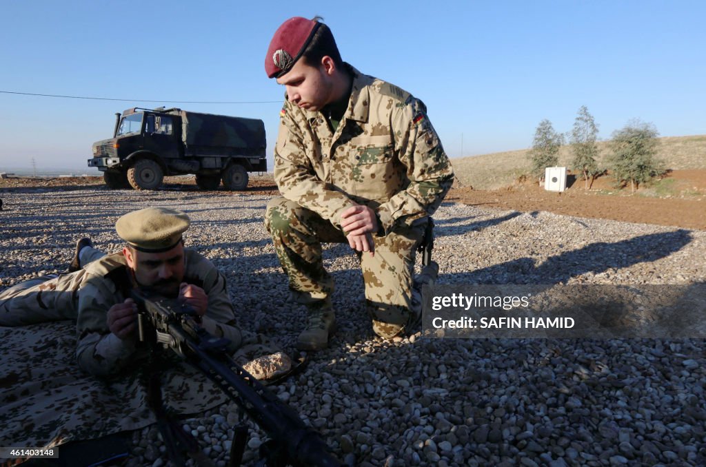 IRAQ-GERMANY-CONFLICT-MILITARY-TRAINING