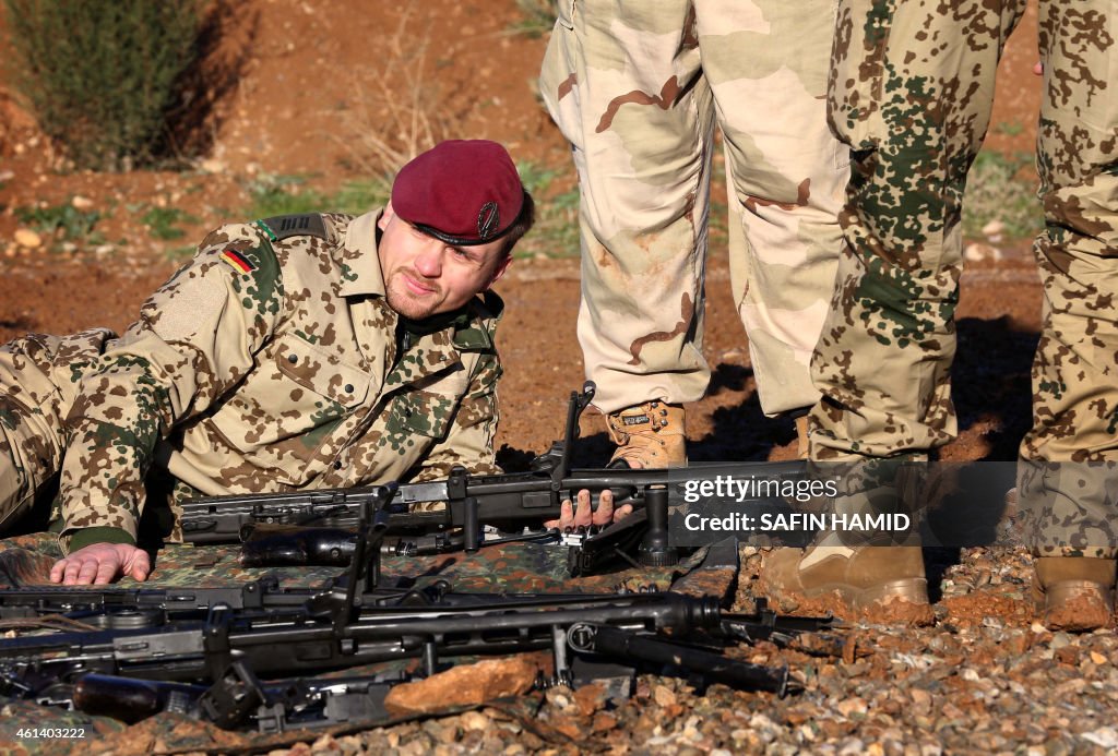 IRAQ-GERMANY-CONFLICT-MILITARY-TRAINING