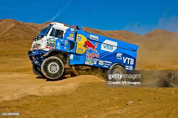 Martin van den Brink - Peter Willemsen - Richard Mouw ","Dakar 2015","Stage 08 Uyuni - Iquique 11-jan-2015" during stage 8 of the Dakar rally 2015...