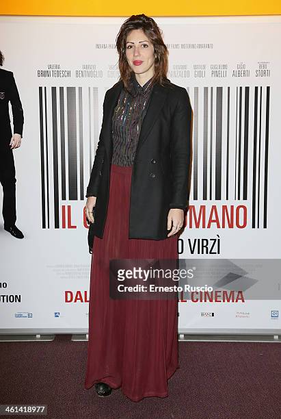 Thony attends the 'Il Capitale Umano' Premiere at The Space Moderno on January 8, 2014 in Rome, Italy.