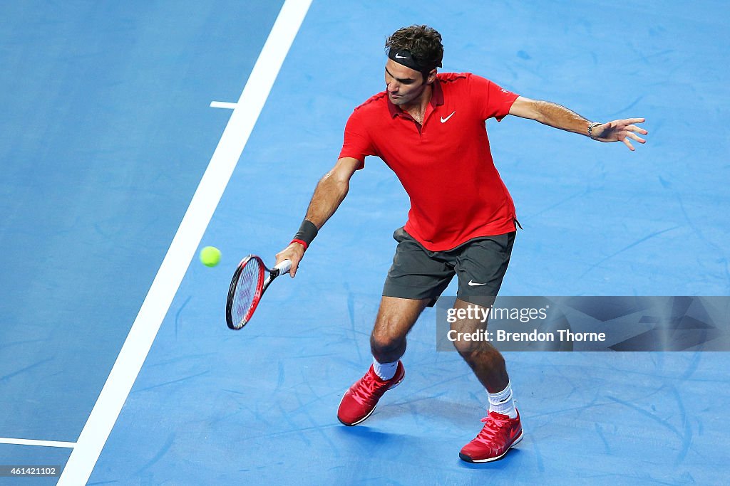 One Night With Roger Federer and Lleyton Hewitt