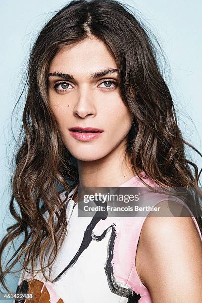 Actress Elisa Sednaoui is photographed for Self Assignment on December 11, 2014 in Marrakech, Morocco.