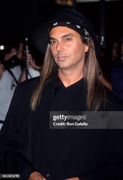 Photographer Steven Meisel attends the "One True Thing" New York City Premiere on September 13, 1998 at the Sony Theatres Lincoln Square in New York...