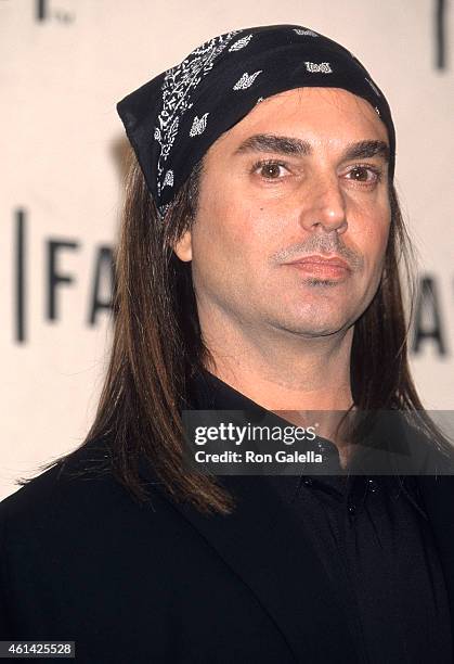 Photographer Steven Meisel attends the 1998 VH1-Fashion Awards on October 23, 1998 at Madison Square Garden in New York City.
