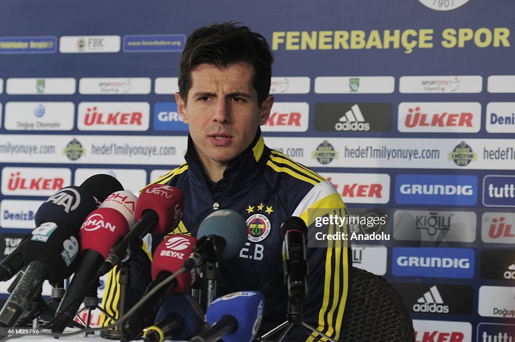 Captain Emre Belozoglu of Turkey's Fenerbahce