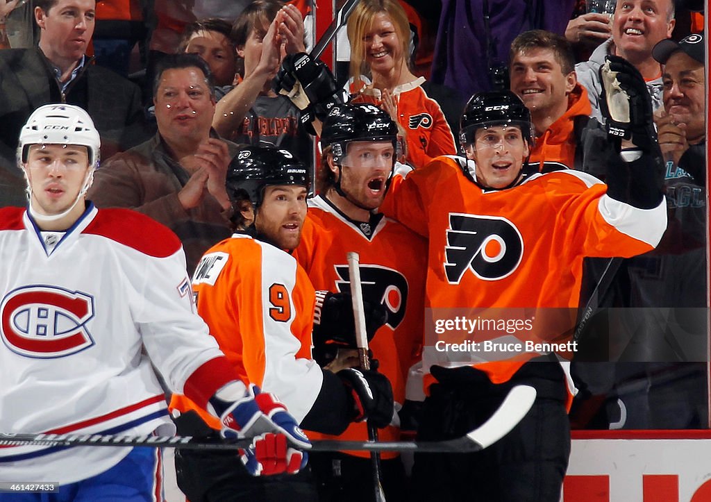 Montreal Canadiens v Philadelphia Flyers