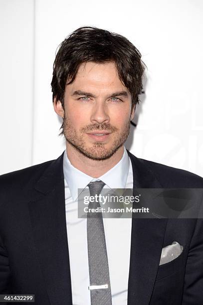 Actor Ian Somerhalder attends The 40th Annual People's Choice Awards at Nokia Theatre L.A. Live on January 8, 2014 in Los Angeles, California.