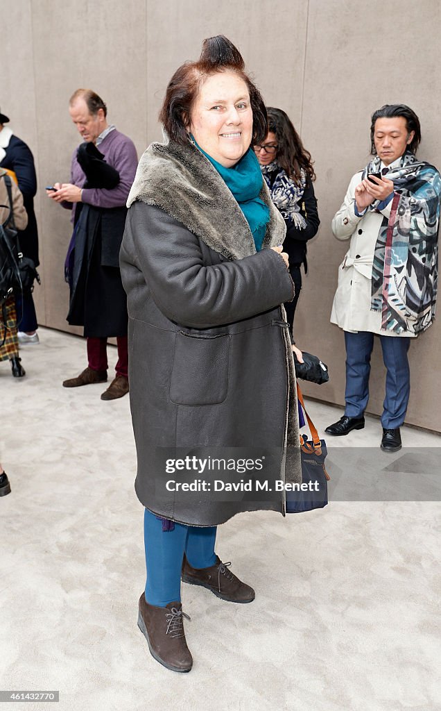 Burberry Prorsum AW15: Arrivals - London Collections: Men