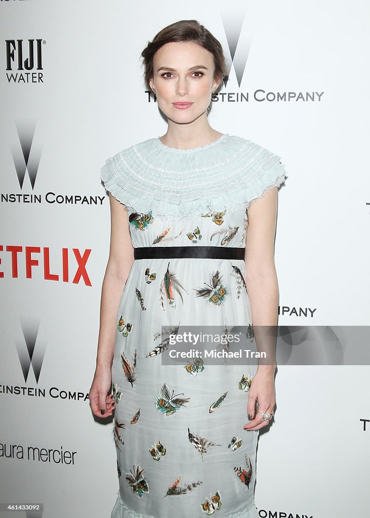 The Weinstein Company And Netflix Golden Globes After Party - Arrivals