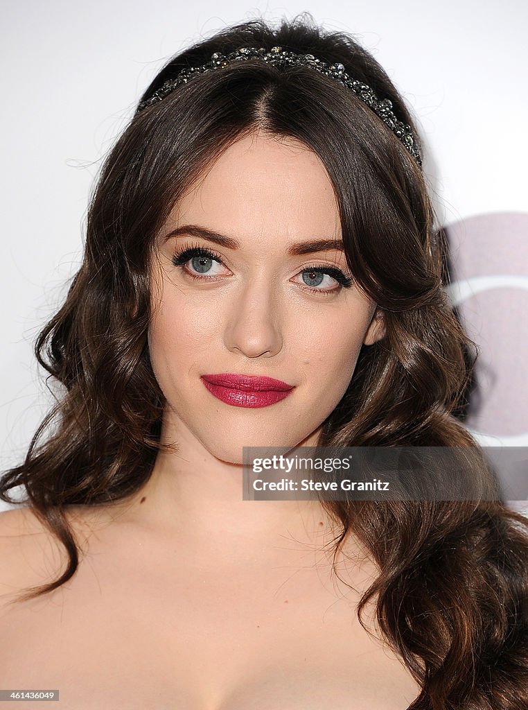 Actress and host Kat Dennings attends The 40th Annual People's Choice ...