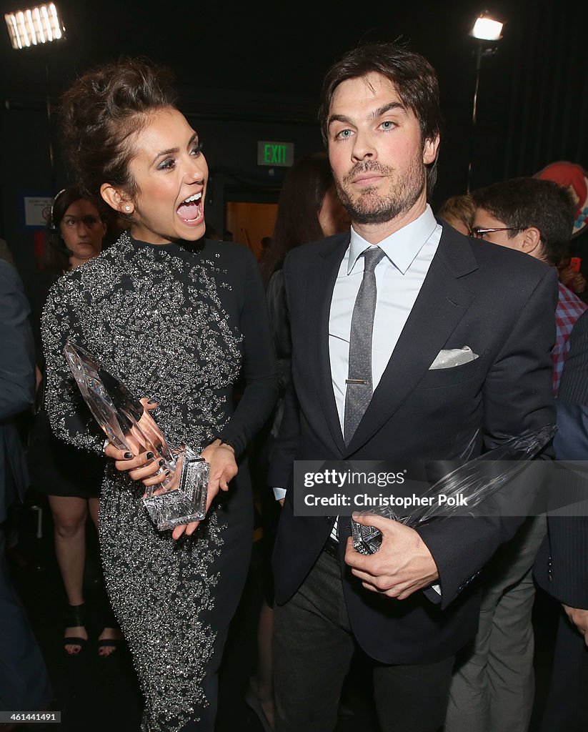 The 40th Annual People's Choice Awards - Backstage And Audience