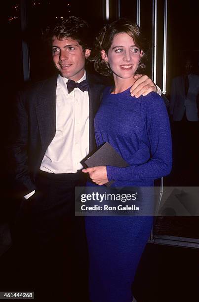 Actor Timothy Patrick Murphy and actress Tracy Nelson attend the ABC Television Fall Season Kick-Off Party on September 19, 1984 at the Century Plaza...