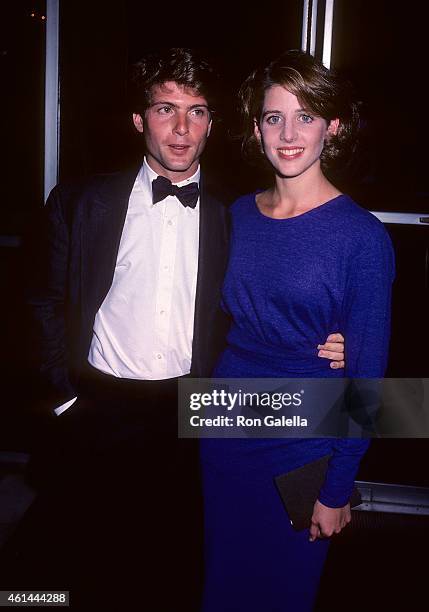 Actor Timothy Patrick Murphy and actress Tracy Nelson attend the ABC Television Fall Season Kick-Off Party on September 19, 1984 at the Century Plaza...