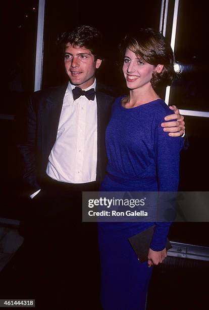 Actor Timothy Patrick Murphy and actress Tracy Nelson attend the ABC Television Fall Season Kick-Off Party on September 19, 1984 at the Century Plaza...