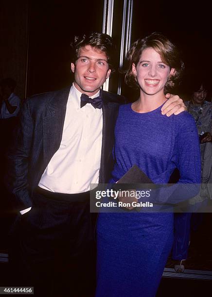 Actor Timothy Patrick Murphy and actress Tracy Nelson attend the ABC Television Fall Season Kick-Off Party on September 19, 1984 at the Century Plaza...