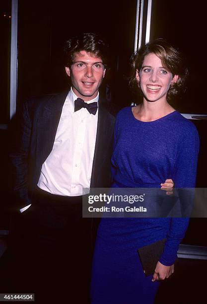 Actor Timothy Patrick Murphy and actress Tracy Nelson attend the ABC Television Fall Season Kick-Off Party on September 19, 1984 at the Century Plaza...