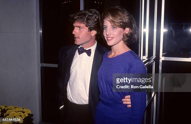 Actor Timothy Patrick Murphy and actress Tracy Nelson attend the ABC Television Fall Season Kick-Off Party on September 19, 1984 at the Century Plaza...