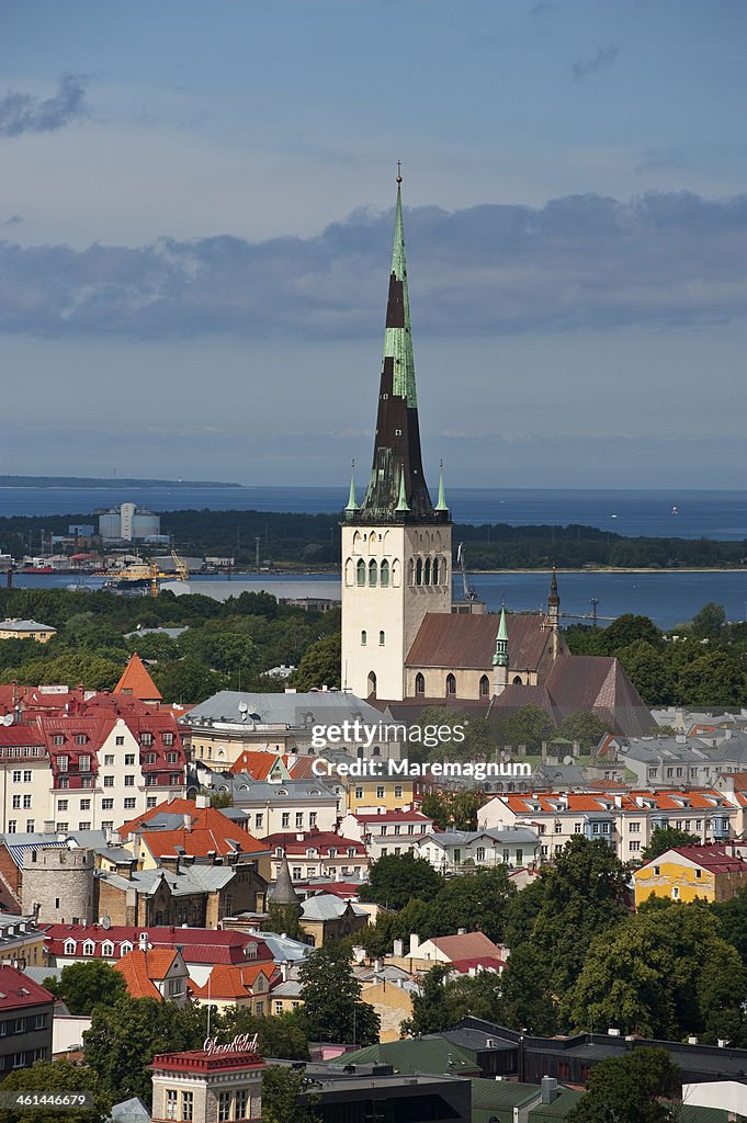 View of the town