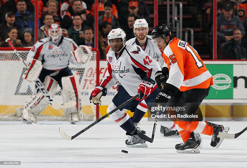 Washington Capitals v Philadelphia Flyers