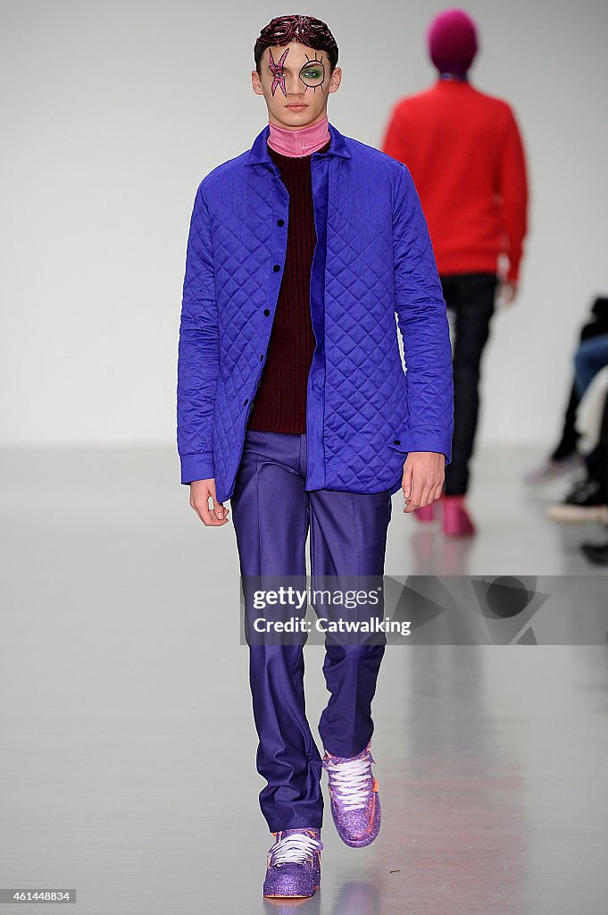 Katie Eary - Mens Fall 2015 Runway - London Menswear Fashion Week