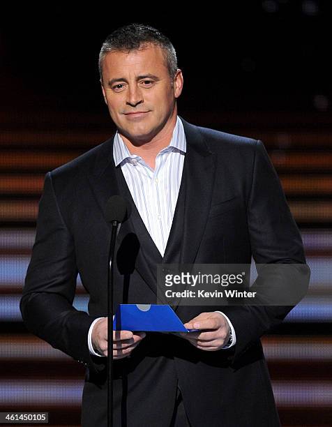 Actor Matt Leblanc onstage at The 40th Annual People's Choice Awards at Nokia Theatre L.A. Live on January 8, 2014 in Los Angeles, California.