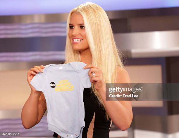 Jessica Simpson is a guest on "Good Morning America," 1/7/14, airing on the Walt Disney Television via Getty Images Television Network. JESSICA...