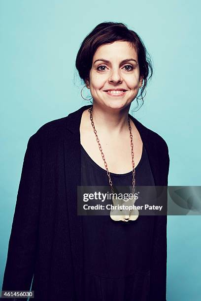 Nominee Rania Attieh poses for a portrait at the 2015 Film Independent Spirit Awards Nominee Brunch at BOA Steakhouse on January 10, 2015 in Los...