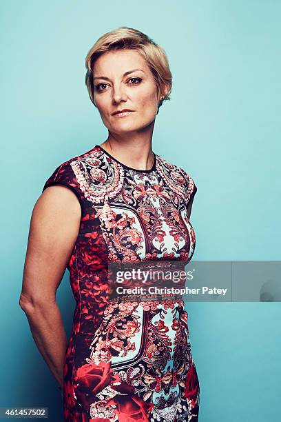 Lucy Walker poses for a portrait at the 2015 Film Independent Spirit Awards Nominee Brunch at BOA Steakhouse on January 10, 2015 in Los Angeles,...