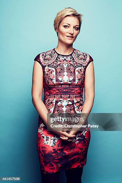 Lucy Walker poses for a portrait at the 2015 Film Independent Spirit Awards Nominee Brunch at BOA Steakhouse on January 10, 2015 in Los Angeles,...