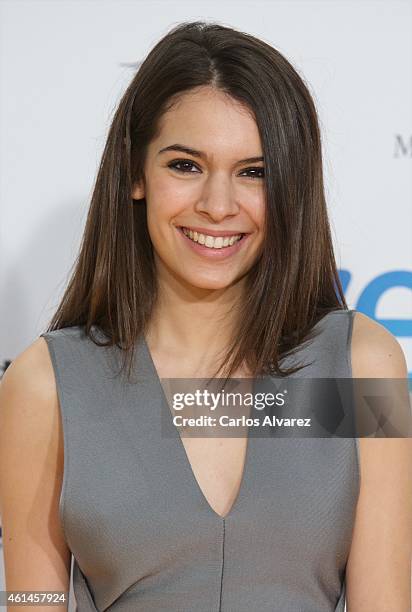 Actress Claudia Traisac attends the 20th Jose Maria Forque cinema awards at the Palacio Municipal de Congresos on January 12, 2015 in Madrid, Spain.